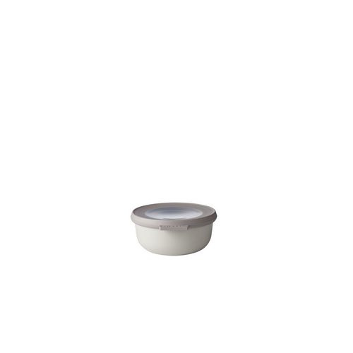 Mepal Multi Cirqula Food Bowl w/ Lid Round 350ml/12oz - Nordic White