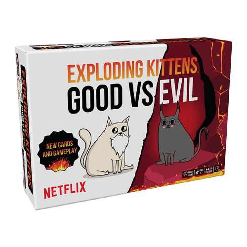 Exploding Kittens Good vs Evil Party Card Game Kids 7y+