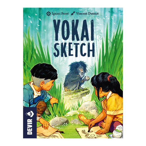 Devir Games Yokai Sketch Kids/Children Tabletop Card Game 12y+