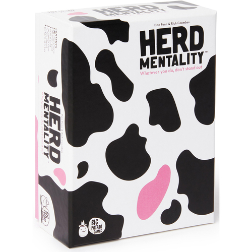 Big Potato Herd Mentality Mini Card Game Play Set 10y+