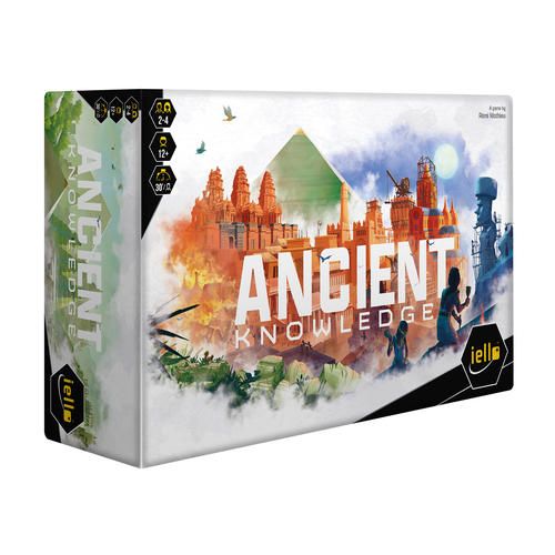 Iello Ancient Knowledge Card Tabletop Party Board Game 12y+