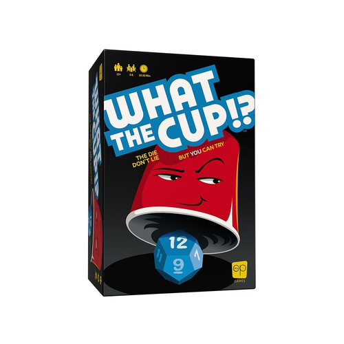 The Op What The Cup!? Party Card/Dice Game Set 12y+