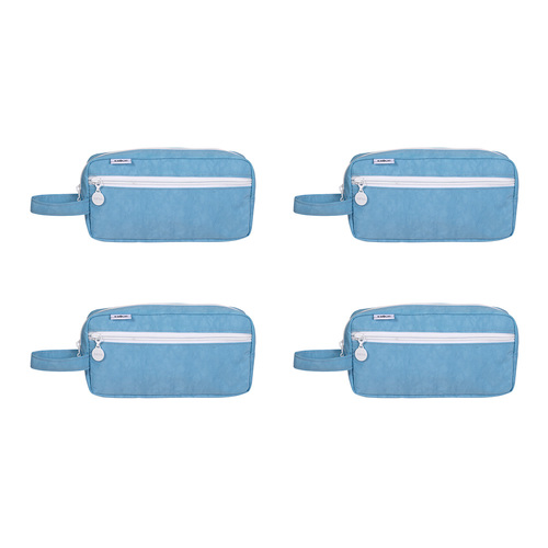 4PK Celco Pencil Case Functional and Stylish Pastel Blue