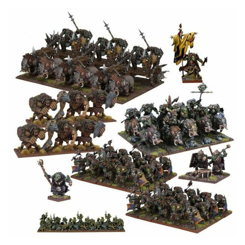 Mantic Games Kings Of War Orc Mega Army Miniature Toy