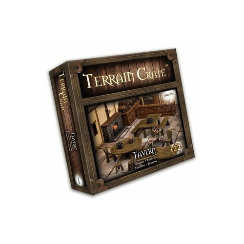 22pc Mantic Games Terraincrate Tavern Plastic Miniature Set