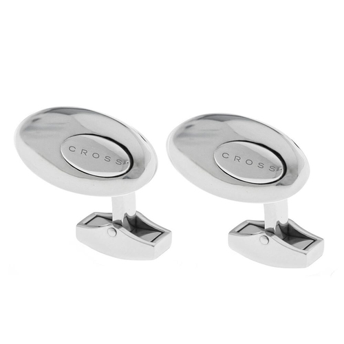 Cross Affinity Men's Stainless Steel Cufflinks - Silver