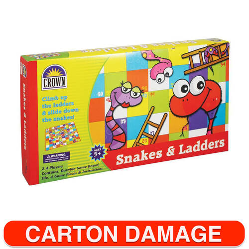 Crown Snakes & Ladder Game