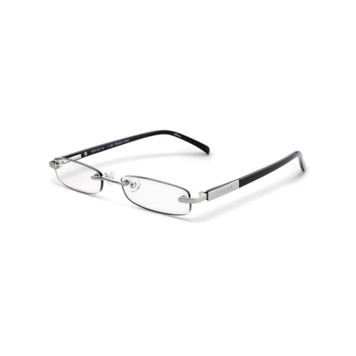 Cross Dickens Rimless Reader Eye Glasses +1:75 Silver/Black