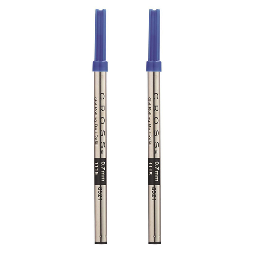 2PK Cross Selectip Gel Roller Ball Ink Refill Single - Blue