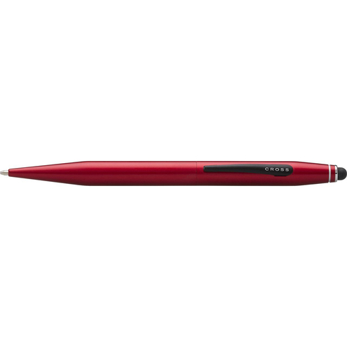 Cross Tech2 Ball Point Pen Office Stationary Writing SB Nib - Metallic Red