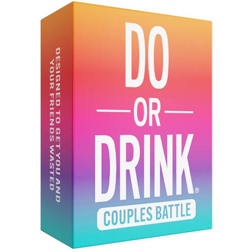 Do or Drink Couples Battle Wasted Fun Play Party Tabletop Gaming