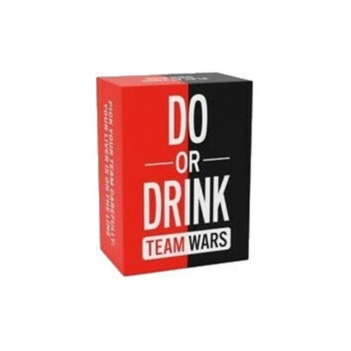 Do or Drink Team Wars Wasted Fun Play Party Tabletop Gaming