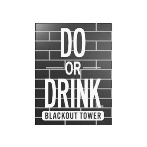 Do or Drink Blackout Tower Wasted Fun Play Party Tabletop Gaming