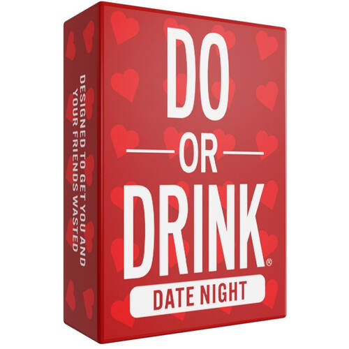 Do or Drink Date Night Wasted Fun Play Party Tabletop Gaming