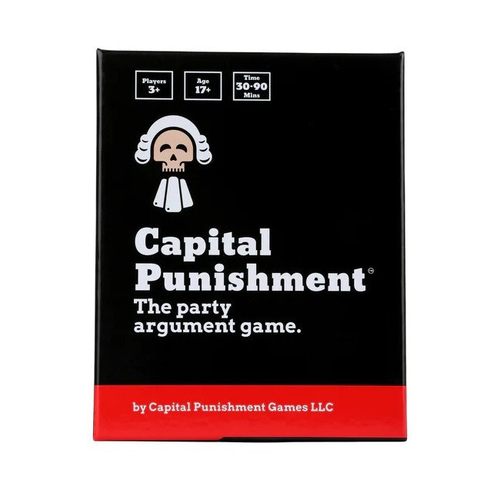 Guillotine Games Capital Punishment 3-Players Party Card Game Set 17y+