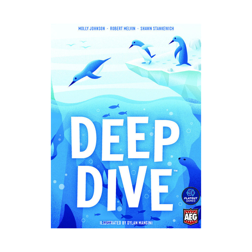 AEG Deep Dive Penguin Tile Diving Expansion Boardgame 10y+