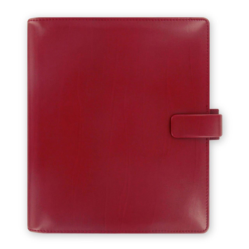 Filofax A5 Metropol Personal Organiser Stationery - Red