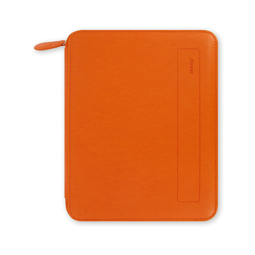 Filofax A5 Penny Bridge Zipped Folio Personal Organiser Tangerine