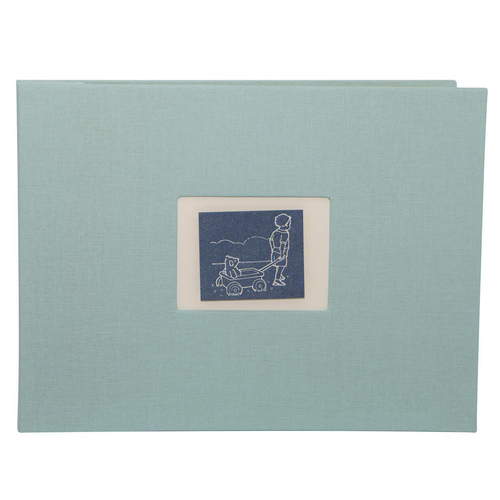 Lantern Studios Chianti Window Photo Album 23x31.5cm - Ice Blue