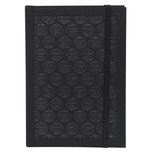 Lantern Studios Linen A6 Journal/Notebook Hardcover Black