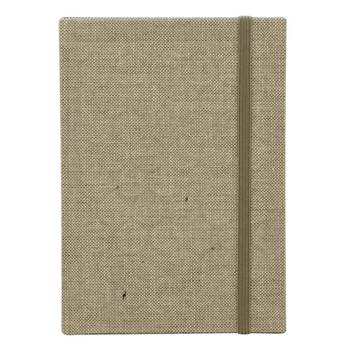 Lantern Studios Linen A6 Journal/Notebook Hardcover Oatmeal