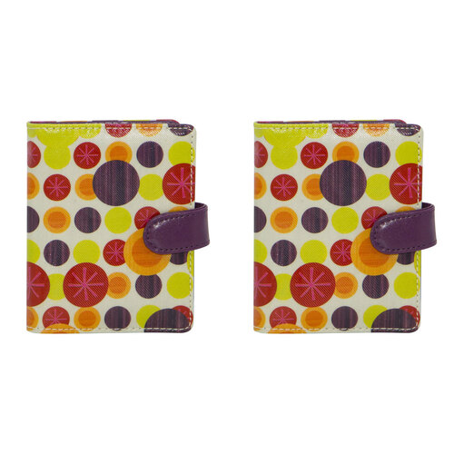 2PK Lantern Studios Ellen G Travel Card Holder - Polka Dot