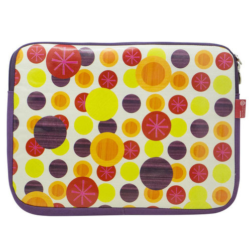 Lantern Studios Ellen G Sleeve Pouch For 15" Laptop - Polka