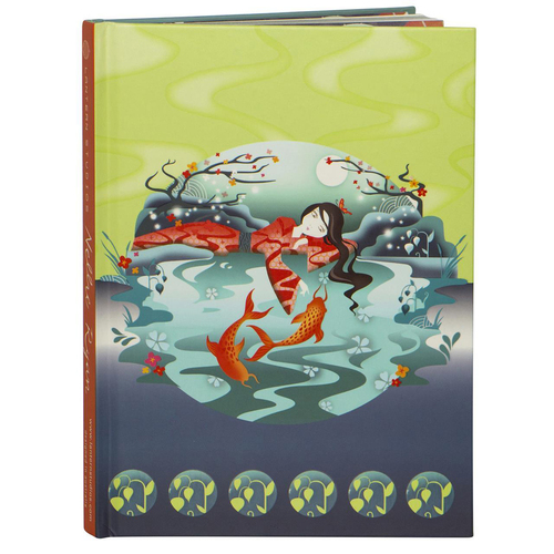 Lantern Studios Nelly Ryan Hardcover A5 Journal Koi Fish