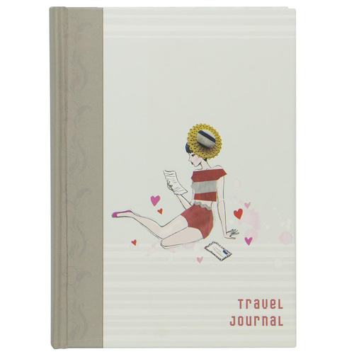 Lantern Studios Nelly Ryan Travel Journal Hardcover Letter