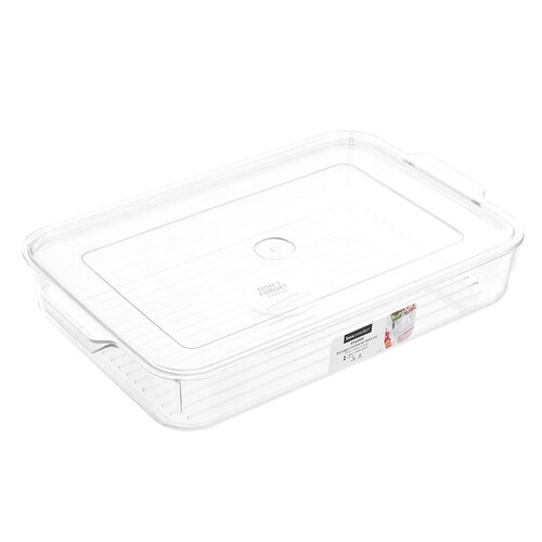 Boxsweden Crystal 2.75L/33.5cm Storage Container w/ Lid Clear