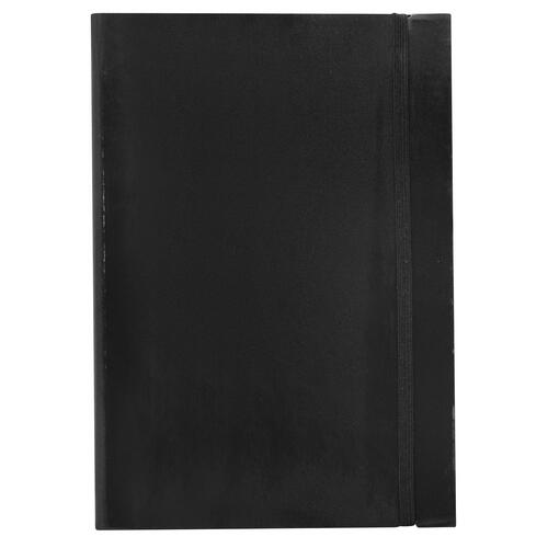 Scripto Home Office Meeting Writing Journal A5 Patent Black