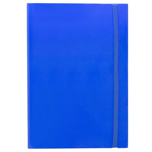 Scripto Home Office Meeting Writing Journal A5 Patent Blue