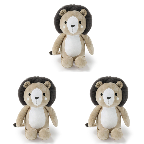 3PK The Peanutshell Madagascar Plush Toy Baby Nursery Decor