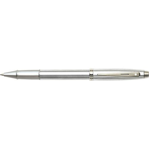 Sheaffer 100 Roller Ball Pen Brushed Chrome/Nickel Silver