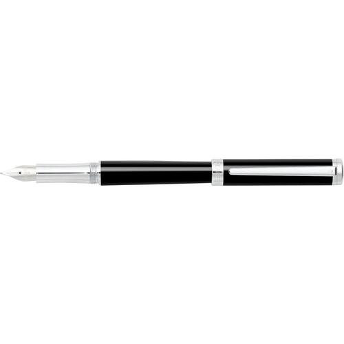 Sheaffer Intensity Fountain Pen Chrome Plated Trim Onyx