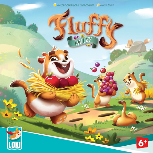 Loki Fluffy Valley Cooperative Board Game 1-4 Players Set 6y+