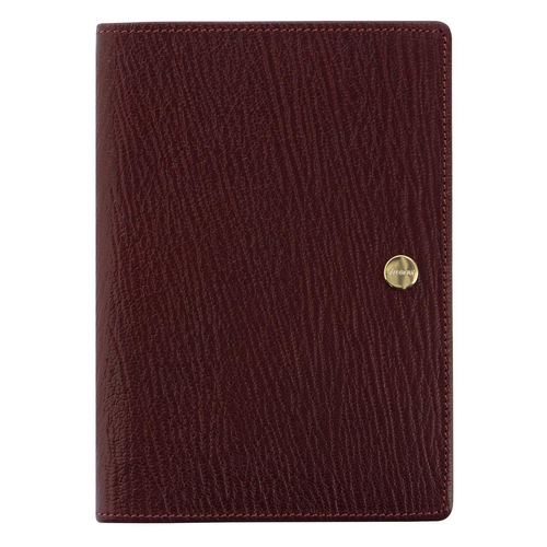 Filofax Chester Travel Passport Cover Holder - Red