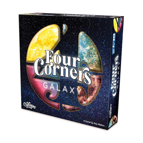 Calliope Four Corners Galaxy Kids/Family Board Strategy Game 8y+