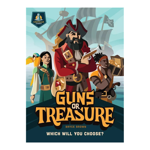 Castillo Games Guns or Treasure Kids/Family Board Game 8y+