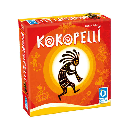 Queen Games Kokopelli Tabletop Party Board/Card Game