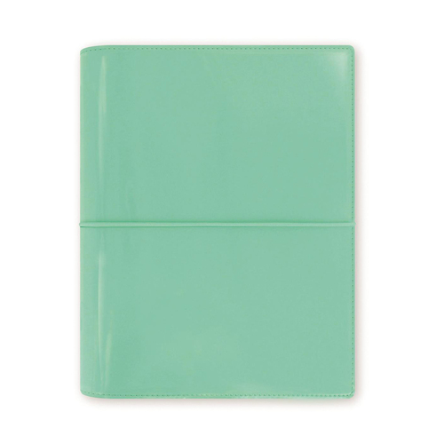 Filofax A5 Domino Patent Personal Organiser - Turquoise