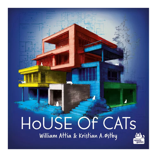 Aporta Games House of Cats Roll and Write Game 10y+