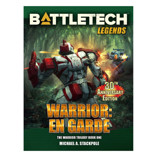 Catalyst Game Labs BattleTech Warrior En Garde Story Book Hardback