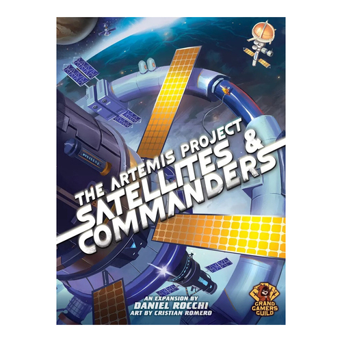 Grand Gamers The Artemis Project Satellites & Commanders Board Game 13y+