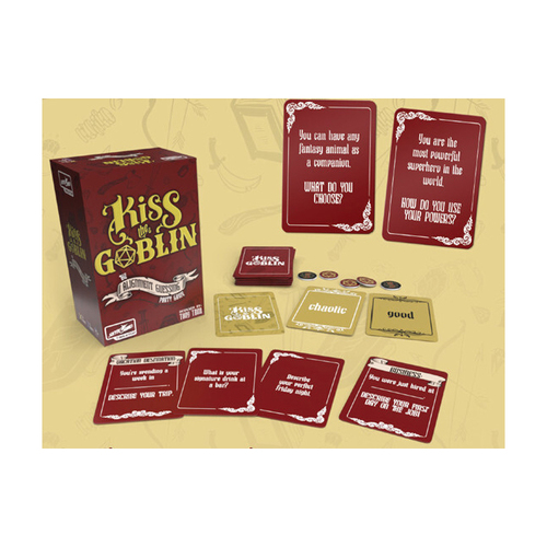 Skybound Kiss The Goblin RPG Card Game 2-8 Players 11y+