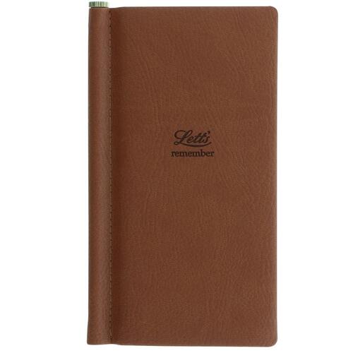 Letts Origins Slim Password Book Tan Home Office Stationery