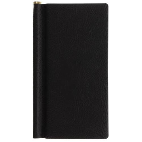 Letts Origins Slim Address Book Black Home Office Stationery