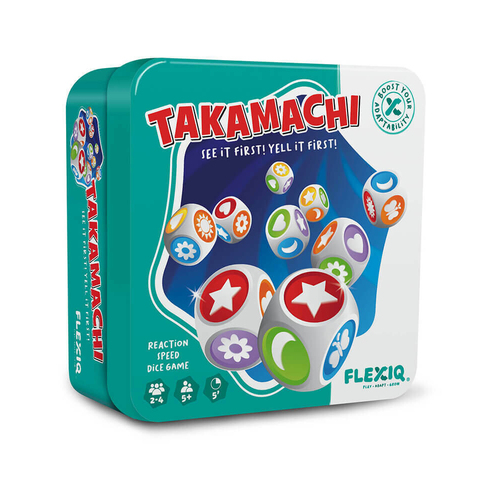 FlexiQ Takamachi Reaction Speed Dice Game 2-4 Players Set 5y+