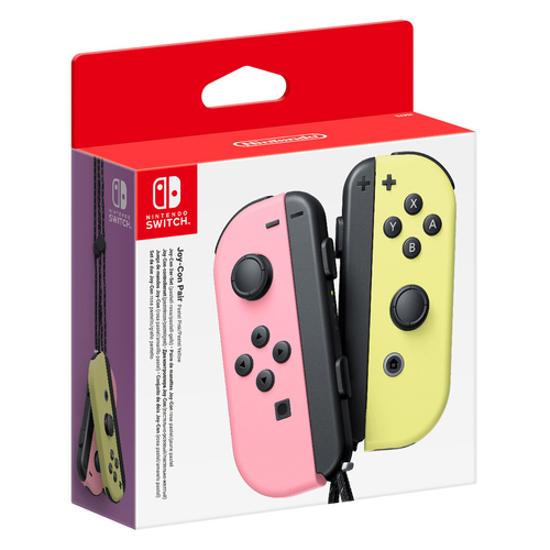 Nintendo SWI Joy-Con Pair Controller Pastel Pink/Yellow Game Accesories