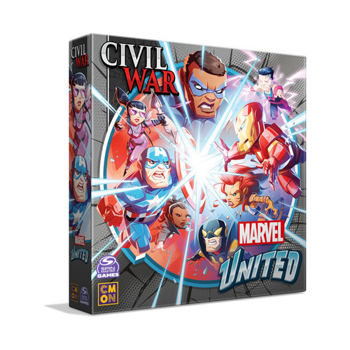 CMON Marvel United Multiverse Civil War Expansion Board Game 14y+